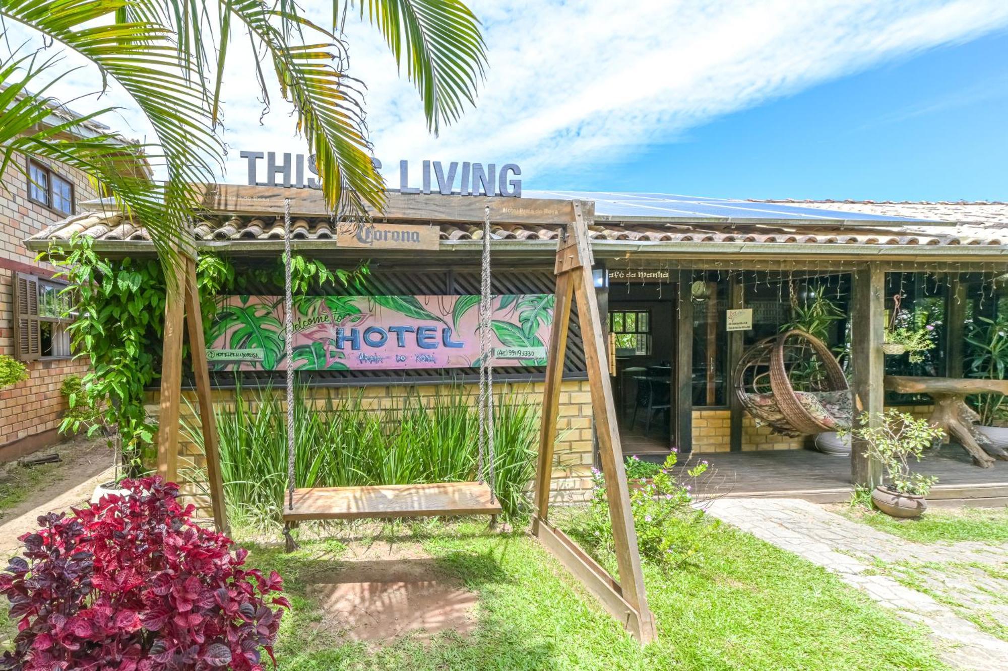 Hotel Praia Do Rosa Exteriör bild