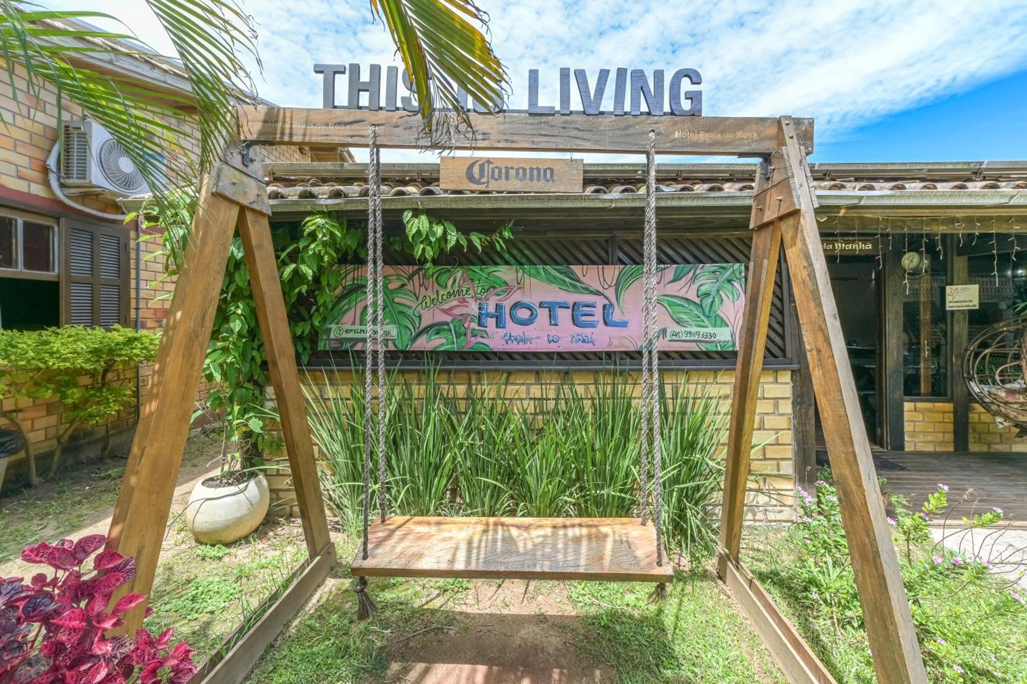 Hotel Praia Do Rosa Exteriör bild